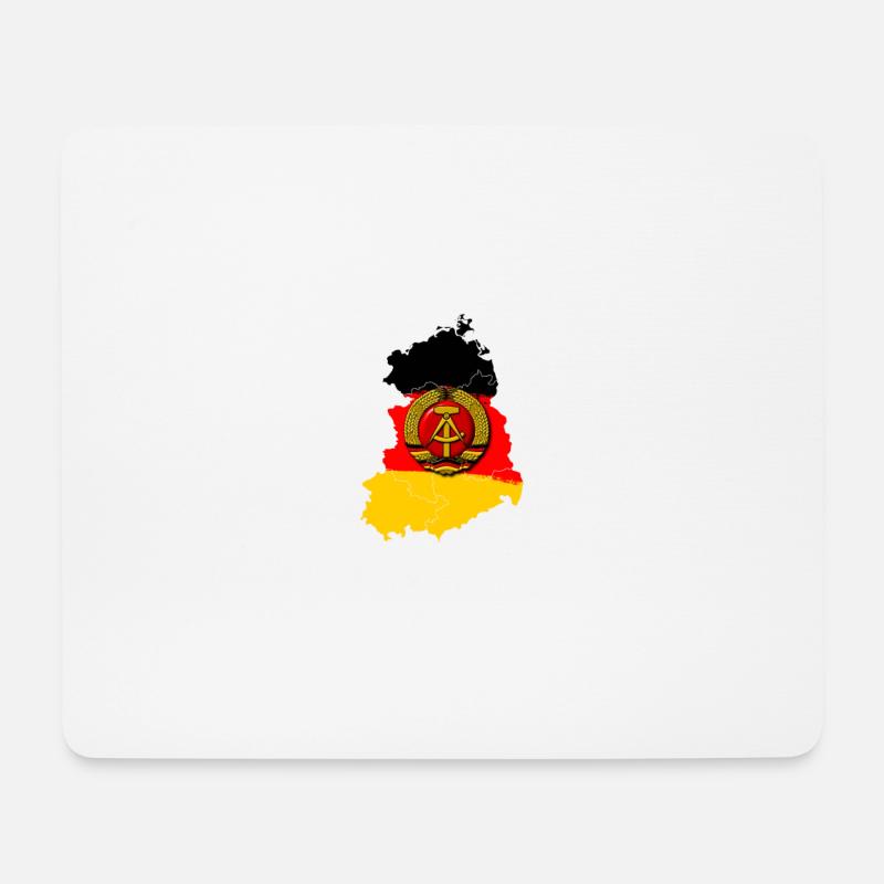DDR ,Ostdeutschland, Ossi - Mousepad (Querformat) - Weiß
