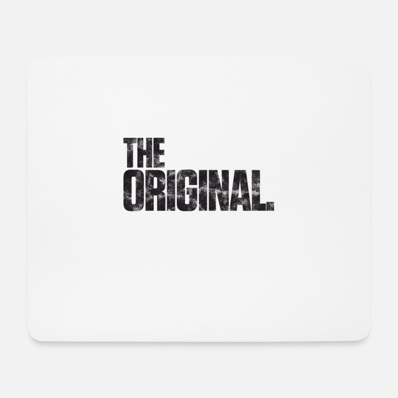 The Original - Mousepad (Querformat) - Weiß