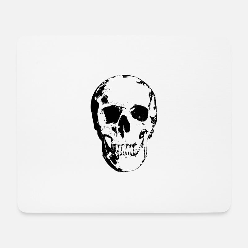 Halloween Cooles Motiv - Mousepad (Querformat) - Weiß