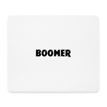 BOOmer - Mousepad (Querformat) - Weiß - Vorne