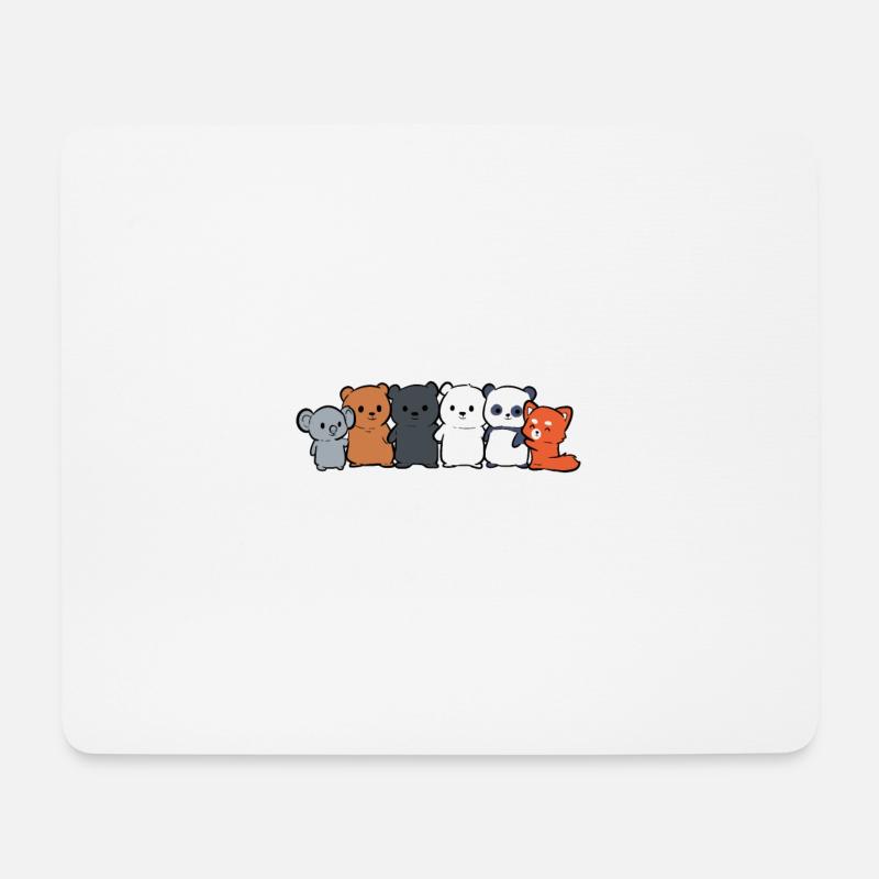 Umfassen Vielfalt In einer Beziehung Geschenk - Mousepad (Querformat) - Weiß