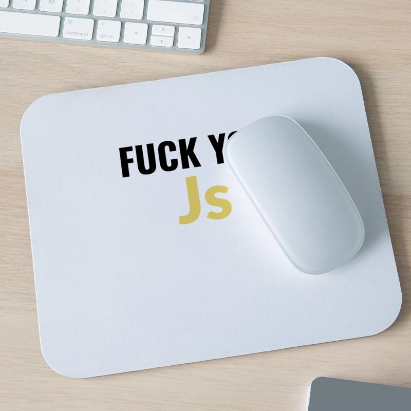 fick dich Js (Javascript) Mousepad (Querformat)