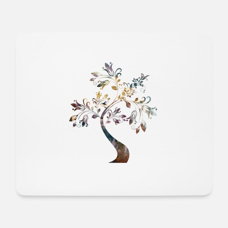 Tree of Life Esoteric Gift - Mouse Pad (horizontal) - white