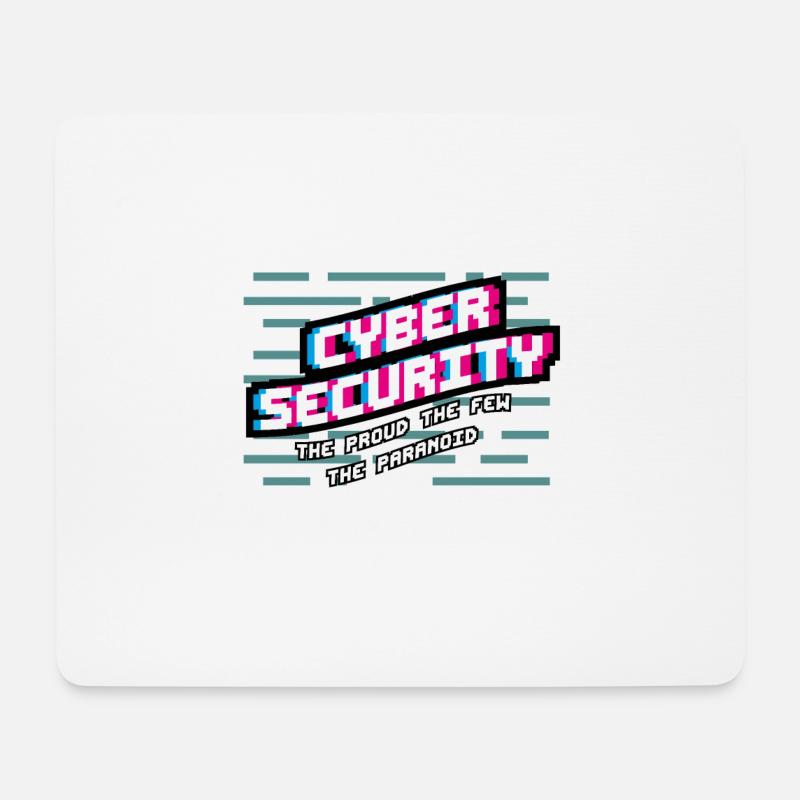 Geschenk für Hacker Programmierer Lustiger Hacker - Mousepad (Querformat) - Weiß
