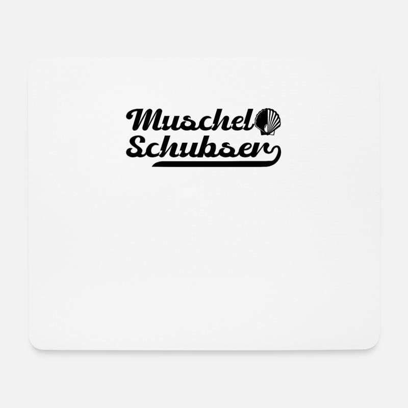 Norddeutsche Sprüche Nordsee Geschenk - Mousepad (Querformat) - Weiß