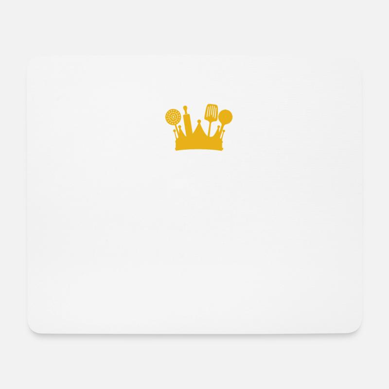 Queen of the Kitchen Super Hobby Koch Geschenk - Mousepad (Querformat) - Weiß