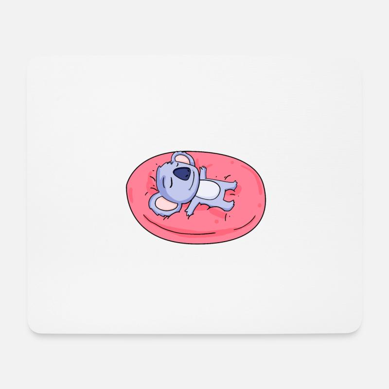 Koala - Mousepad (Querformat) - Weiß