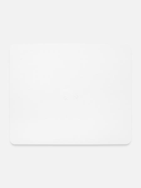 MTB mountain bike mountains - Mouse Pad (horizontal) - white