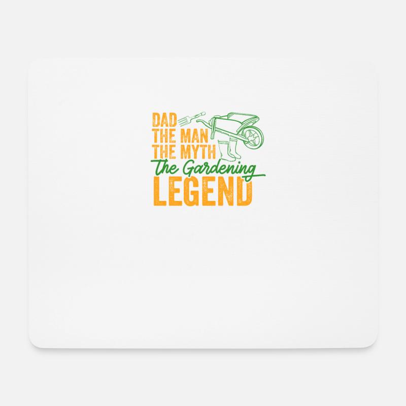 Gärtnerin Hobbygärtnerin Lustige Geschenkidee - Mousepad (Querformat) - Weiß