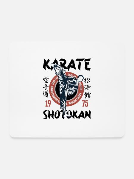 Karate Shotokan - Mousepad (Querformat) - Weiß