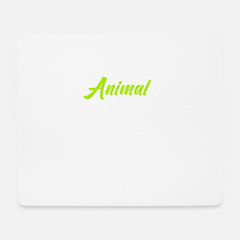 Animal Right Tierrechte - Mousepad (Querformat) - Weiß