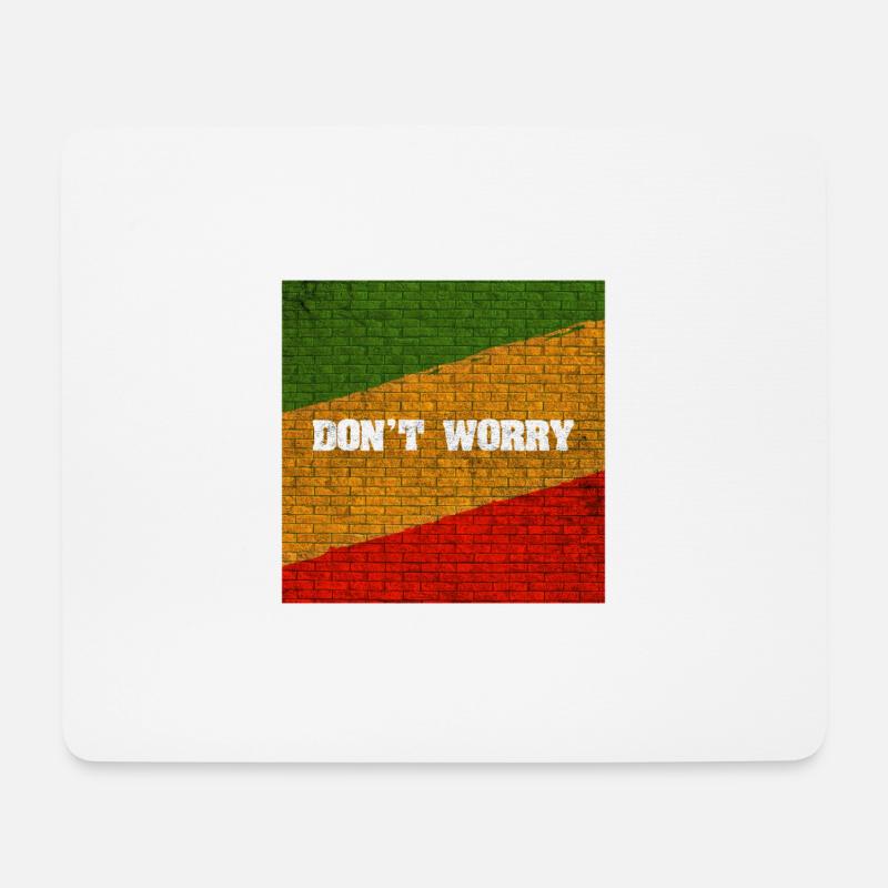 Reggae love - Mouse Pad (horizontal) - white
