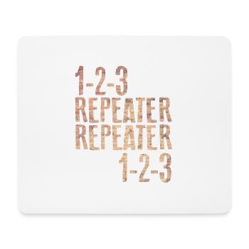 Repeater - Fugazi Paroles - Tapis de souris (format paysage) - blanc - Devant