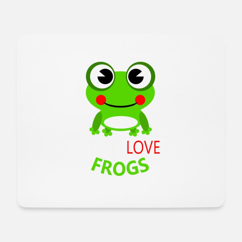 Frog - Mouse Pad (horizontal) - white