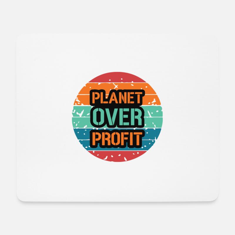 sustainability - Mouse Pad (horizontal) - white