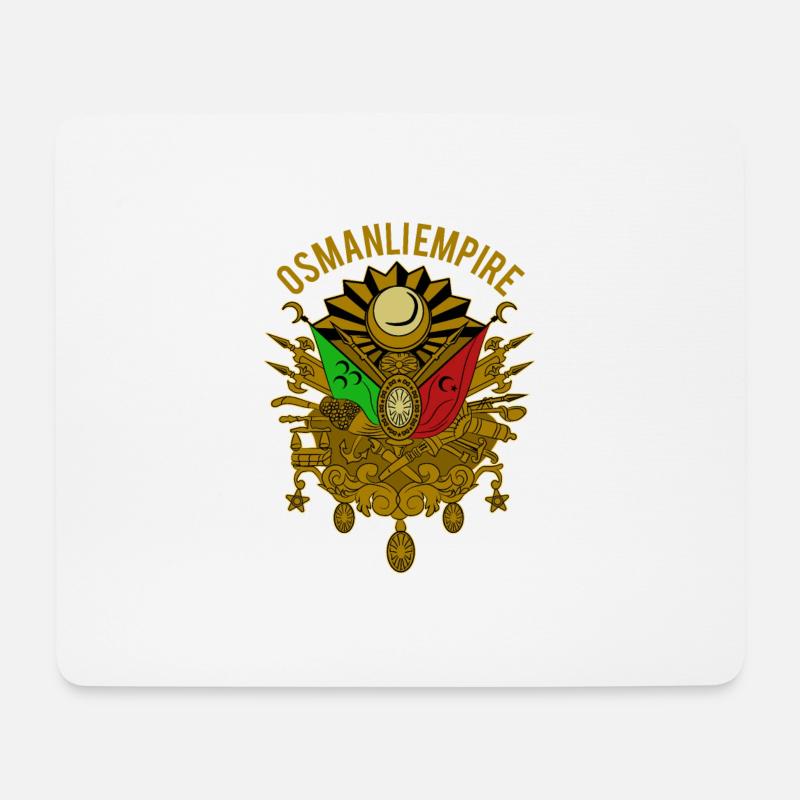 Osmanli Empire by The Manzanita´s - Mousepad (Querformat) - Weiß