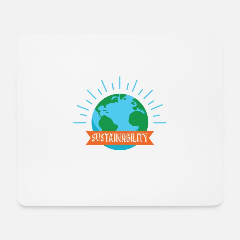 Sustainability - Mouse Pad (horizontal) - white