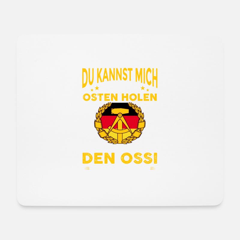 OSSI STYLE by The Manzanita´s - Mousepad (Querformat) - Weiß