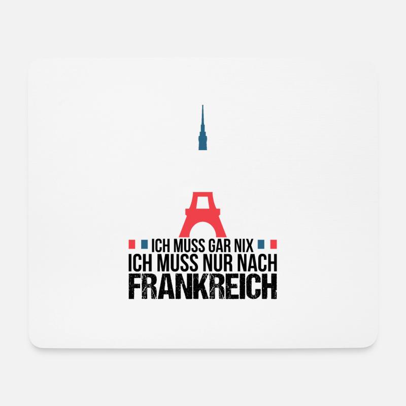 Bretagne Frankreich Französisch Paris Geschenkidee - Mousepad (Querformat) - Weiß