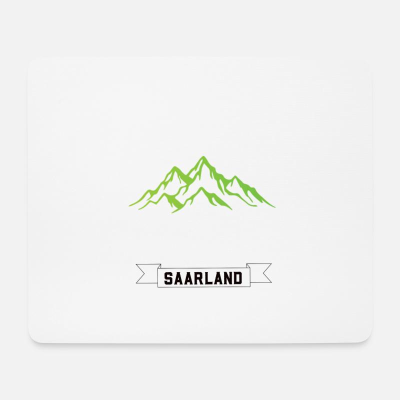 Gud Gess Saarland Saarländer Geschenkidee Wandern - Mousepad (Querformat) - Weiß