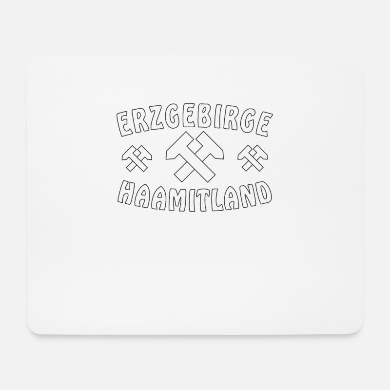 ERZGEBIRGE HAAMITLAND - Mousepad (Querformat) - Weiß