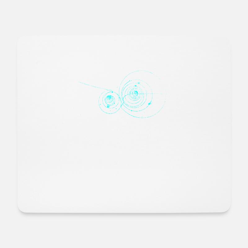 Physics Quantum Mechanics Teacher Student - Mousepad (Querformat) - Weiß