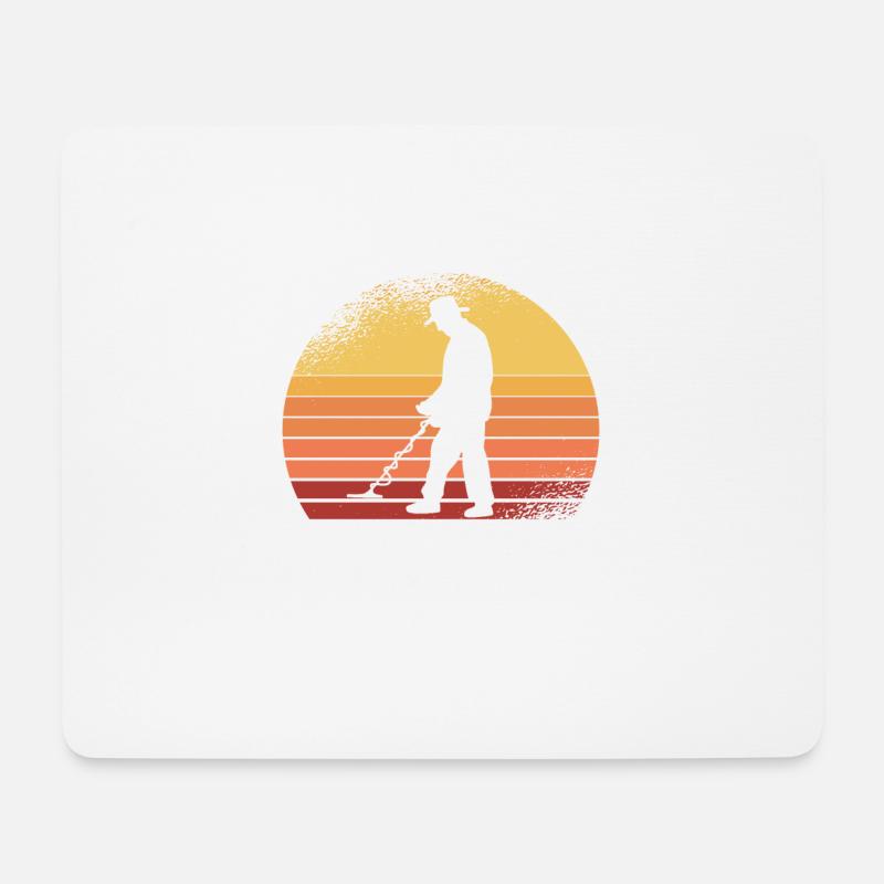 Mir Reichts Ich Geh Sondeln Metalldetektor - Mousepad (Querformat) - Weiß