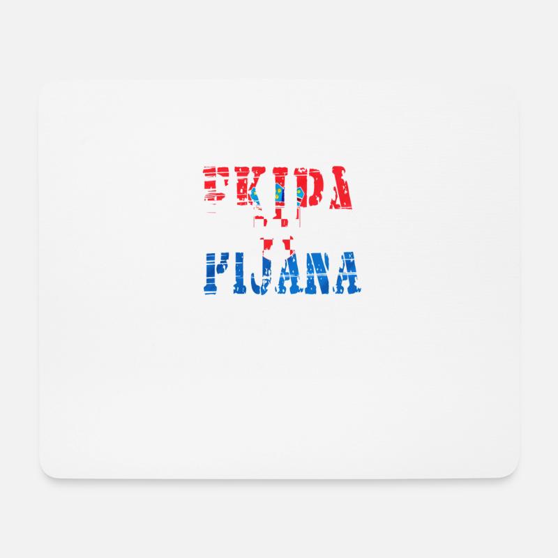 Hrvatska Kroatien Fussball - Mousepad (Querformat) - Weiß