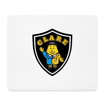 Clare GAA - Tapis de souris (format paysage) - blanc - Devant