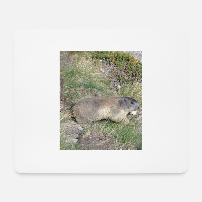 Marmot - Mouse Pad (horizontal) - white