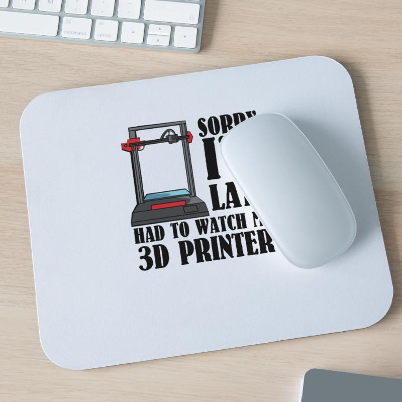 3d Drucker 3Dler 3d Programm Programmierer Mousepad (Querformat)
