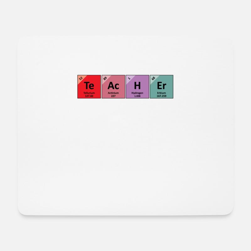 Lehrer Lehre Spruch Schüler Schule Lustig Geschenk - Mousepad (Querformat) - Weiß
