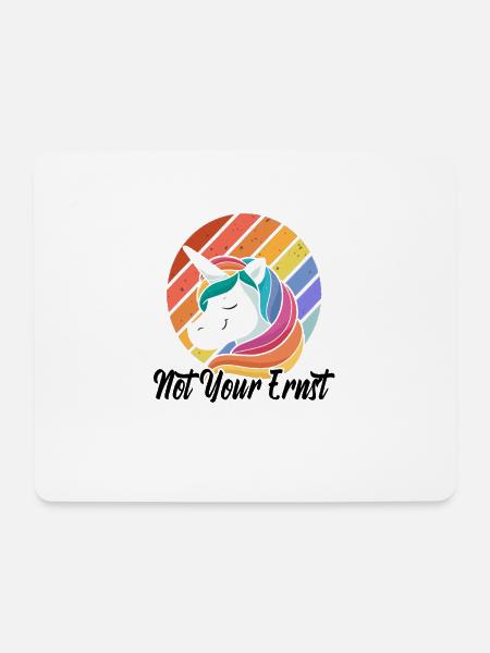 Denglisch lustige Sprüche Witzige Sprüche - Mousepad (Querformat) - Weiß