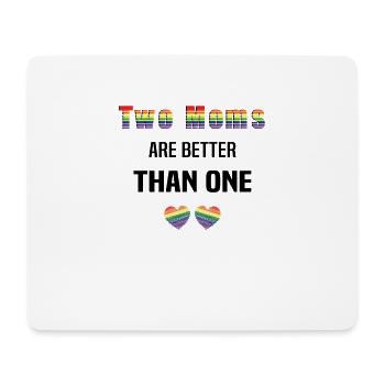 LBGBTQ LGBT Mother Lesbian Gay Gay Gay Marriage Mom - Mouse Pad (horizontal) - white - Front