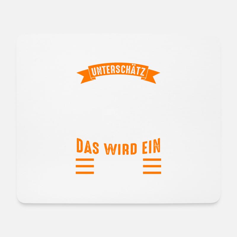 Mofa Motoroller Scooter Rollerfahrer Moped - Mousepad (Querformat) - Weiß