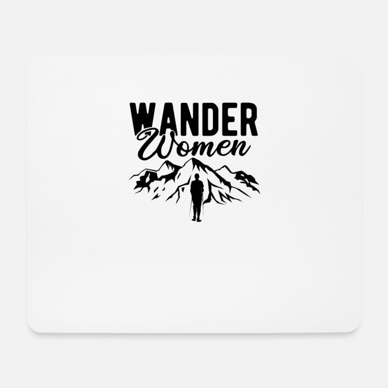 Wander Woman - Mousepad (Querformat) - Weiß
