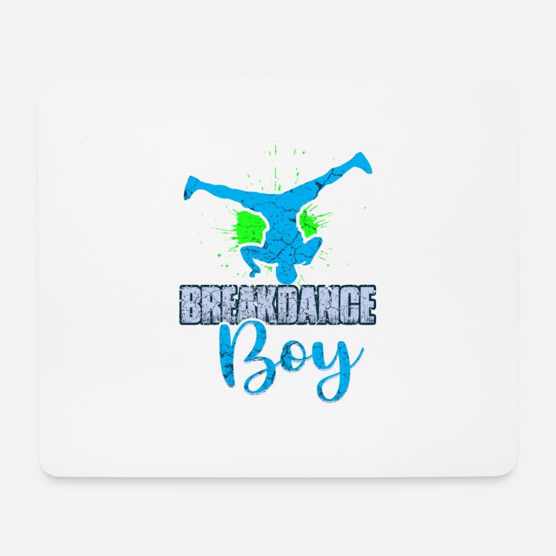 Breakdance Junge Breakdancing Kinder - Mousepad (Querformat) - Weiß