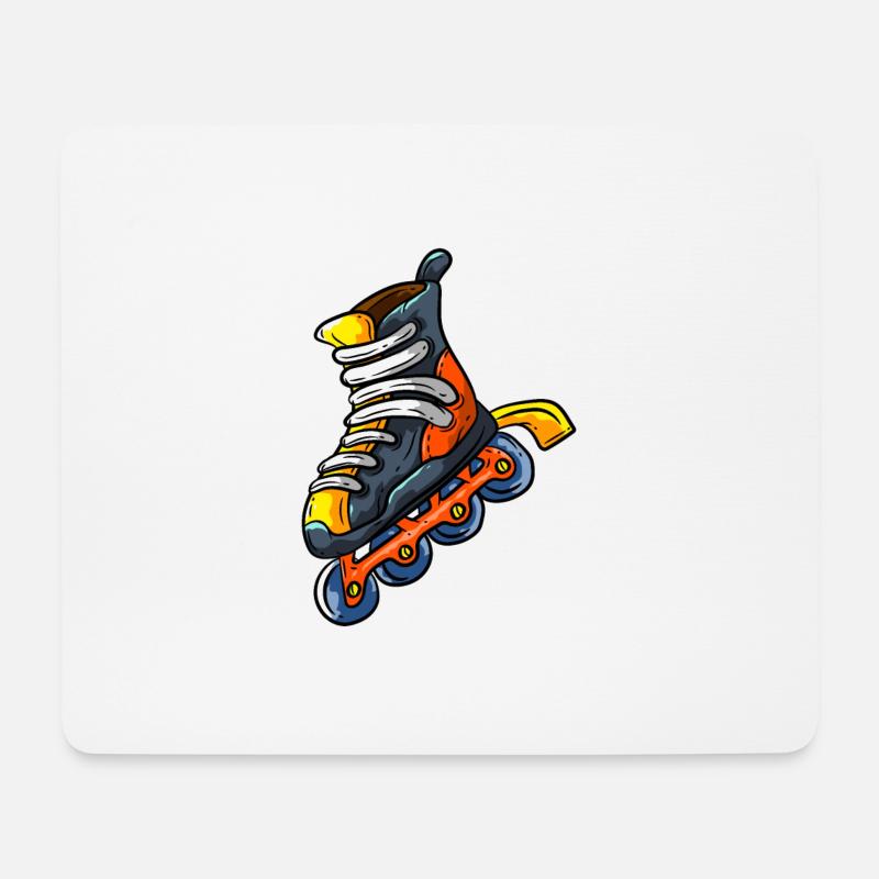 Inliner - Mousepad (Querformat) - Weiß