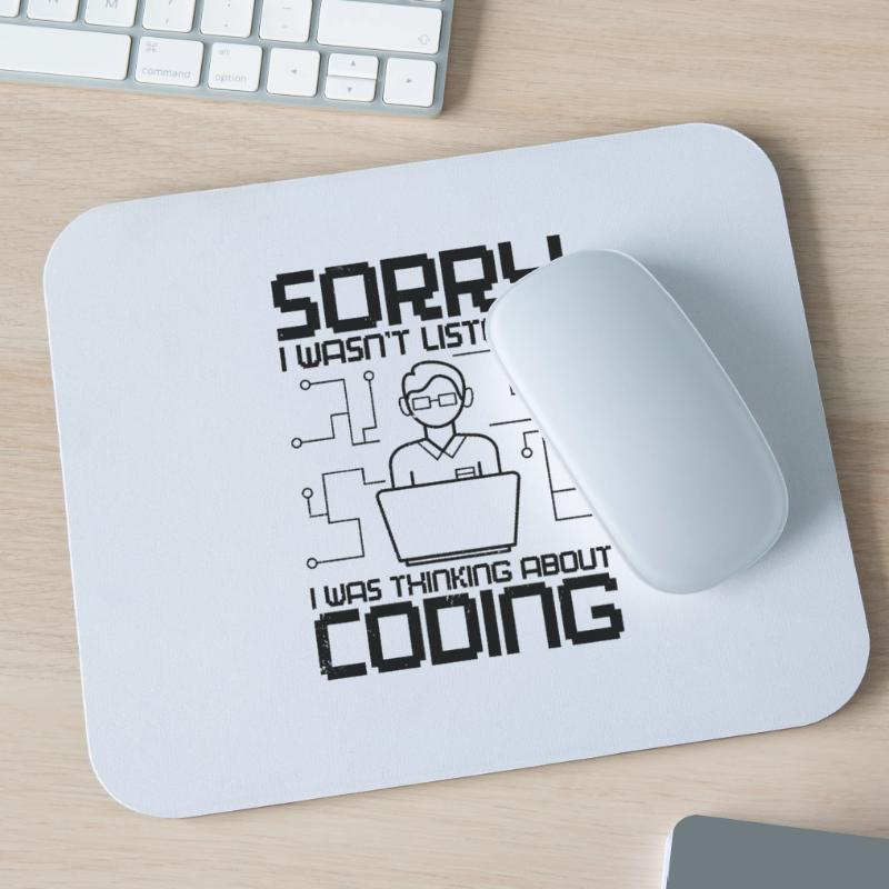 Programmeurs logiciels Web Coder Coding développeur Tapis de souris (format paysage)