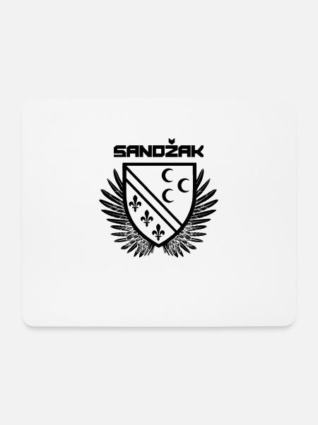 Sandžak Geschenk Balkan Jugoslawien SFRJ Jugo - Mousepad (Querformat) - Weiß