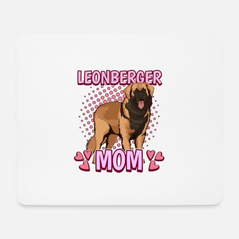 Leonberger Leonberger Mom - Mousepad (Querformat) - Weiß