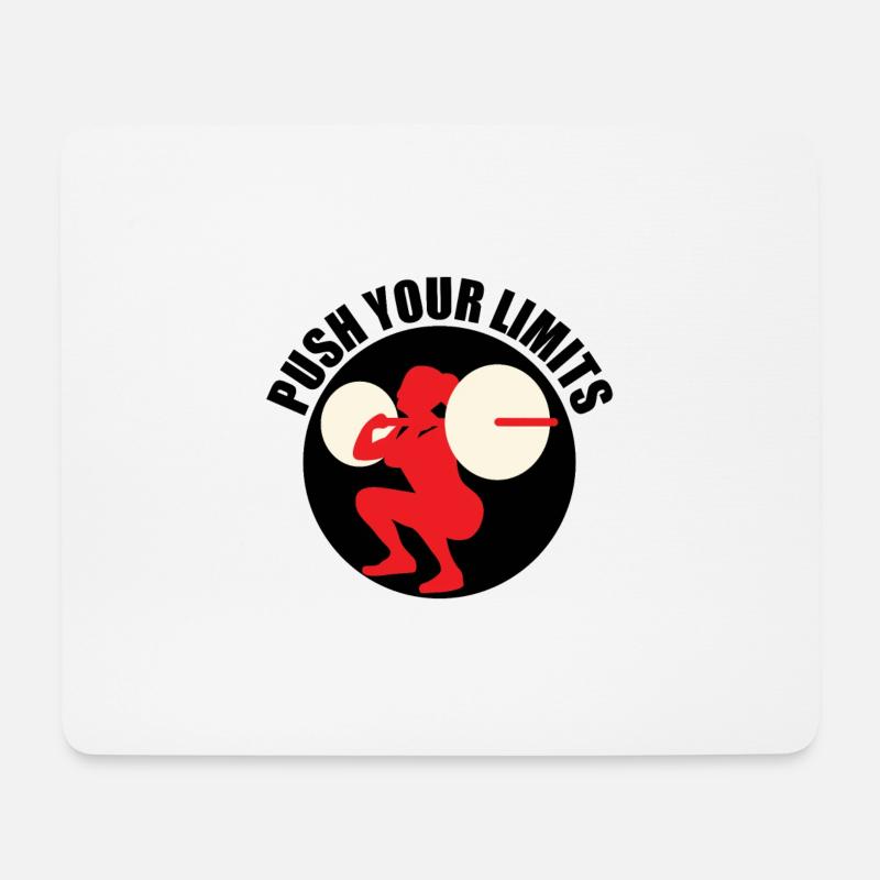 Workout - Mouse Pad (horizontal) - white