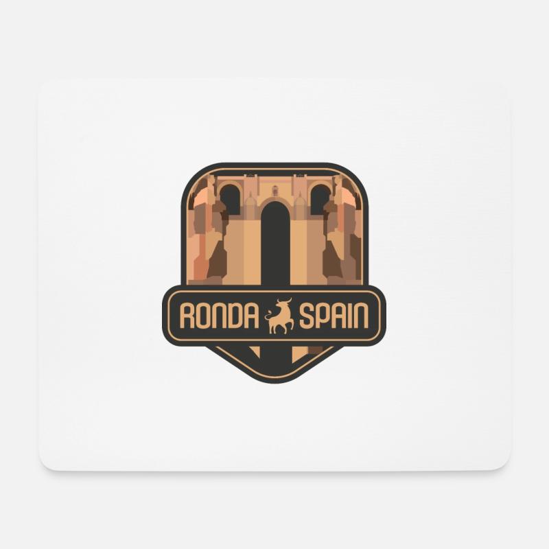 Ronda - Spanien - Mousepad (Querformat) - Weiß