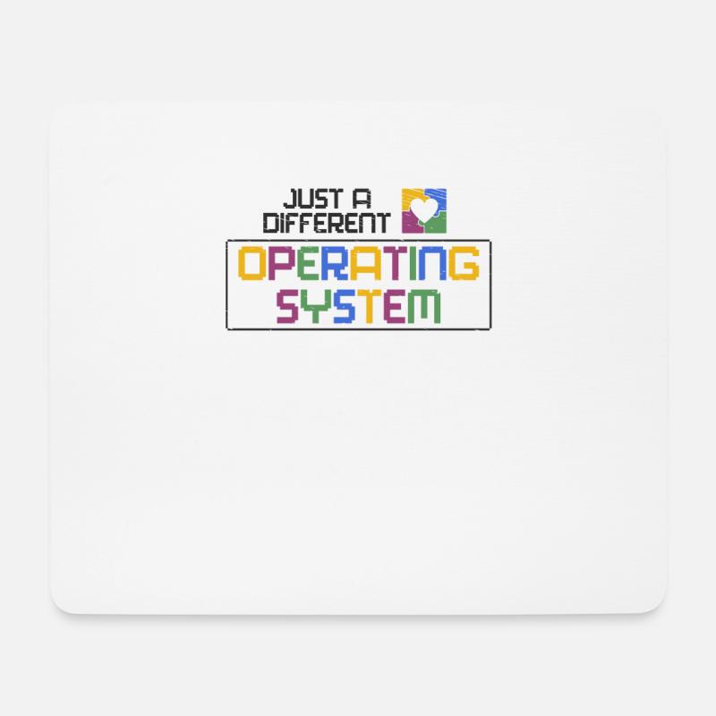 Neurodiversität Autismus Bewusstsein Autist - Mousepad (Querformat) - Weiß