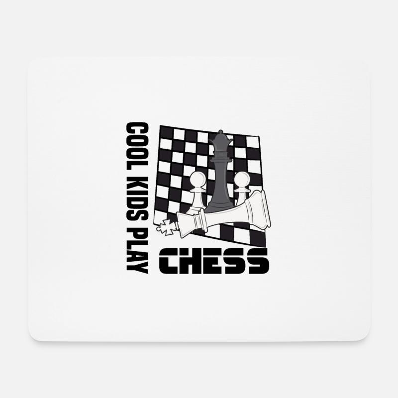 Chess - Mouse Pad (horizontal) - white