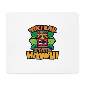 Tiki Bar Hawaii im Sommer - Mousepad (Querformat) - Weiß - Vorne