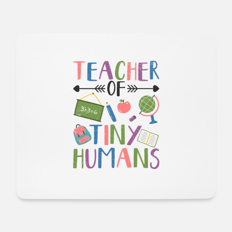 Unterricht Kindergarten Vorschüler Kinder Bildung - Mousepad (Querformat) - Weiß