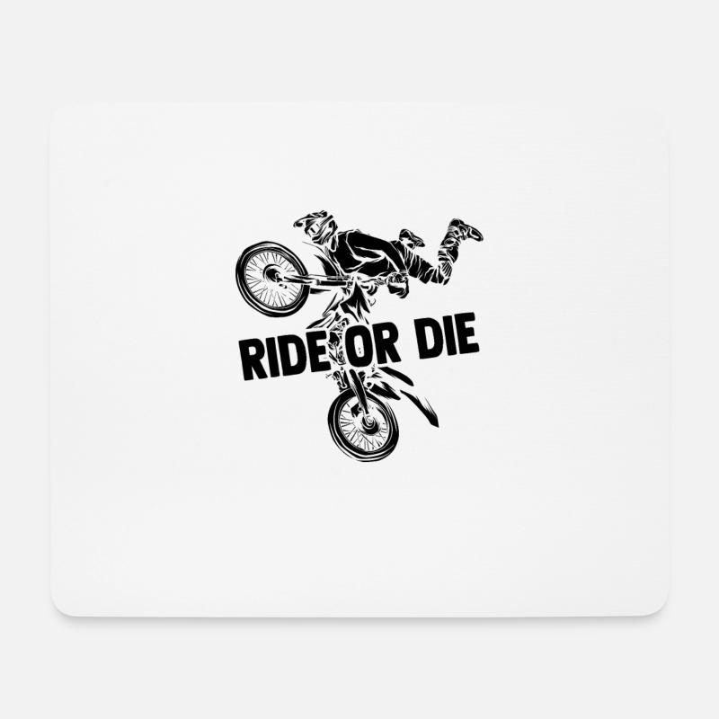 Motocross - Mouse Pad (horizontal) - white