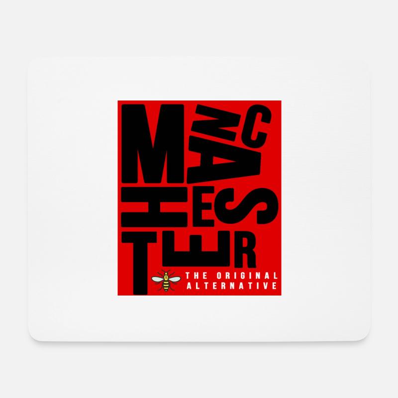 Manchester - Mouse Pad (horizontal) - white