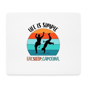 Capoeira - Mouse Pad (horizontal) - white - Front